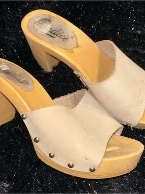 Vintage 70s/80s Candies Clogs